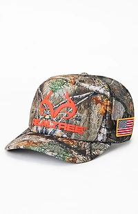 Center Stage Realtree Allover Camo Edge Foam Trucker Hat