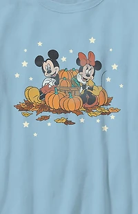 Kids Mickey Most Wonderful Time Pumpkin T-Shirt