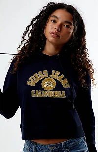 Guess Jeans California Cropped Hoodie