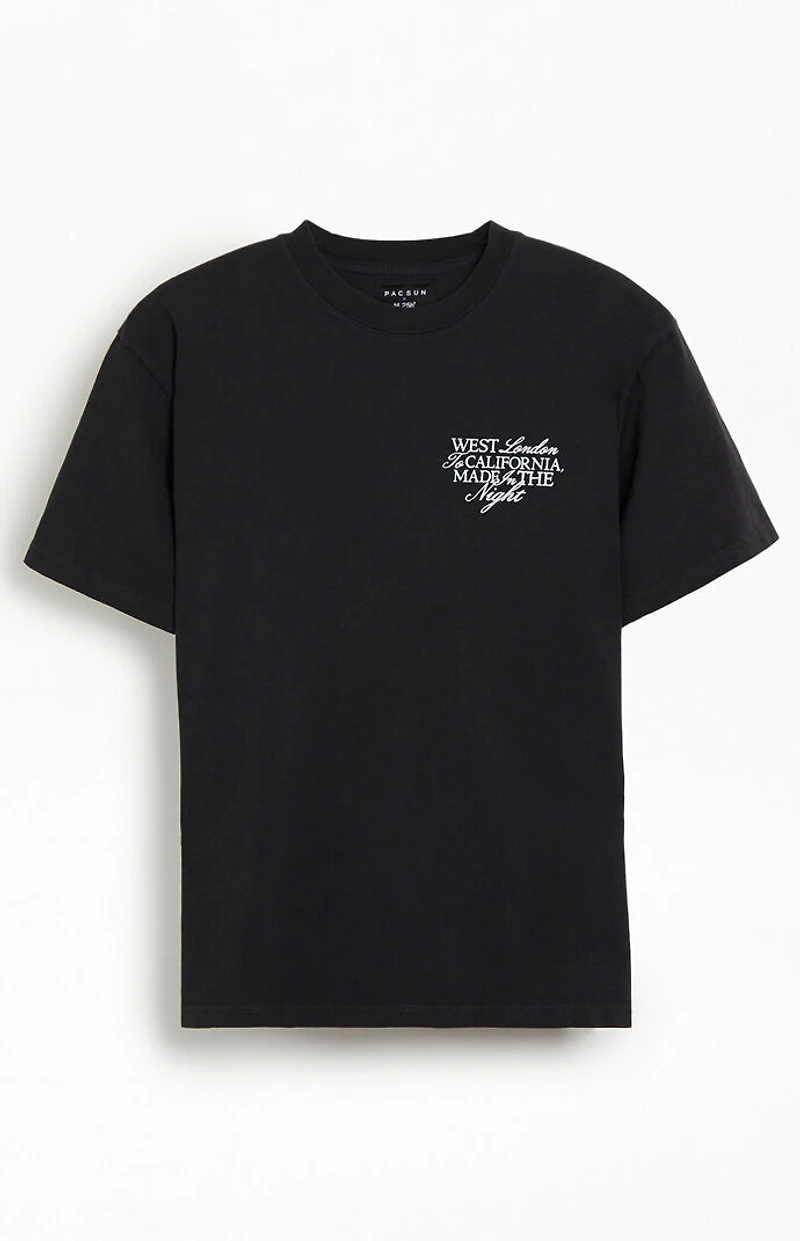 Nightlab West London To CA Oversized T-Shirt