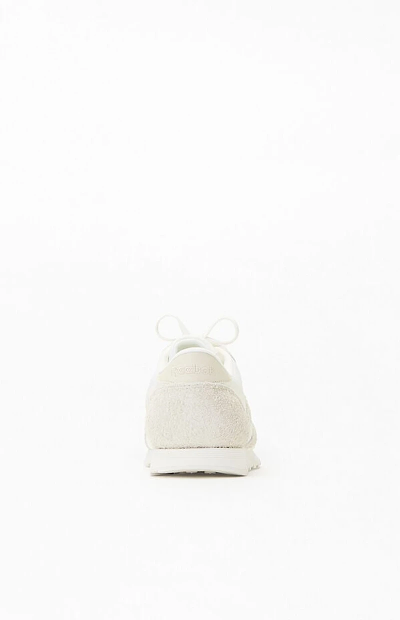 Reebok White Classic Nylon Sneakers