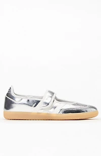 adidas Women’s Silver Samba Jane Sneakers
