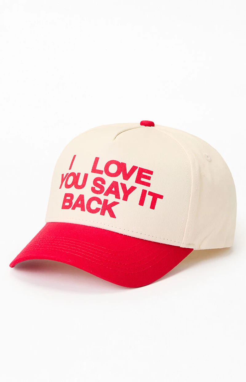 LONELY GHOST I Love You Say It Back Snapback Hat