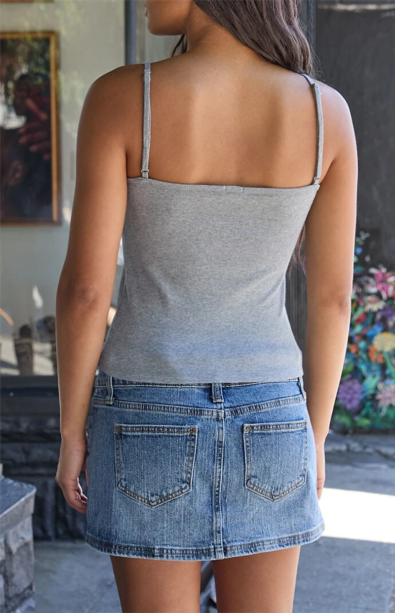 John Galt Melange V-Neck Tank Top