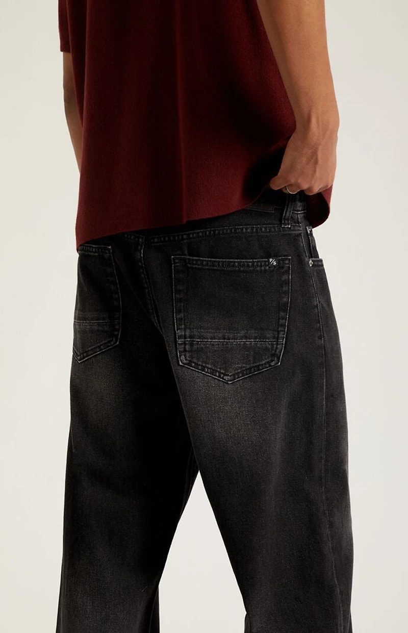 Pacsun Dylan Baggy Jeans Washed Black