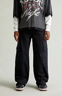 Pacsun Blake Extreme Baggy Pants Stretch Cargo Black