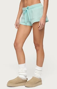Edikted Baila Waffle Shorts