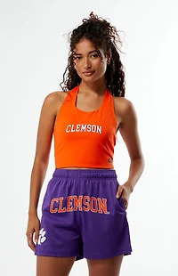 HYPE & VICE Clemson Tigers Tailgate Halter Top