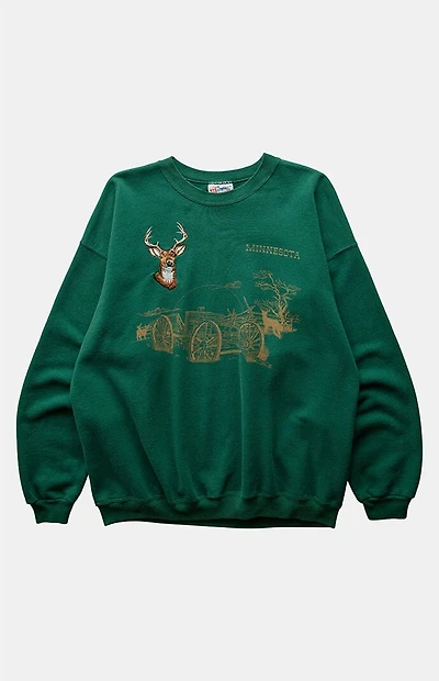PS VINTAGE '90s Minnesota  Crew Neck Sweatshirt