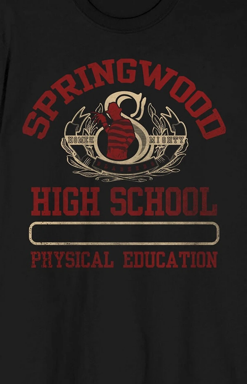 A Nightmare On Elm Street Springwood High T-Shirt