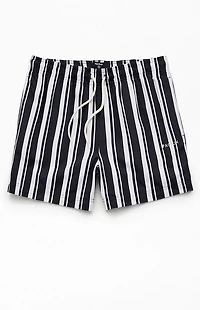 Pacsun Mariner Striped Eco 4.5" Swim Trunks