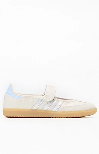 adidas Women’s Silver Floral Samba Jane Sneakers