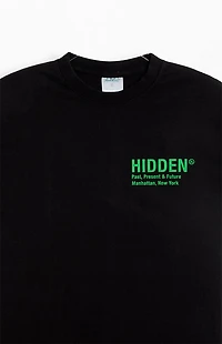 Hidden NY Black Logo T-Shirt