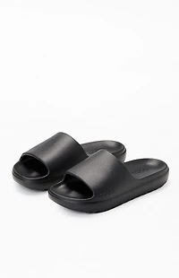 adidas Kids Black Adilette Lumia Slides