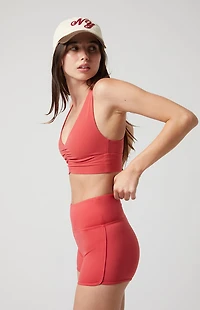 PAC 1980 WHISPER Active Dolphin Hem Biker Shorts