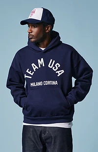 Olympics Navy Milano Cortina Team USA Dreams Hoodie