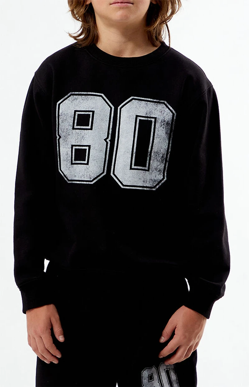Pacsun Kids 80 Black Crew Neck Sweatshirt