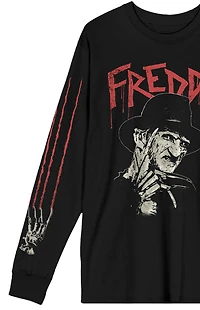 Nightmare on Elm Street Freddy Claws Long Sleeve T-Shirt