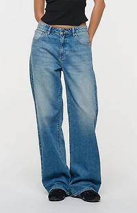 ABRAND 95 Mid Rise Baggy Jeans