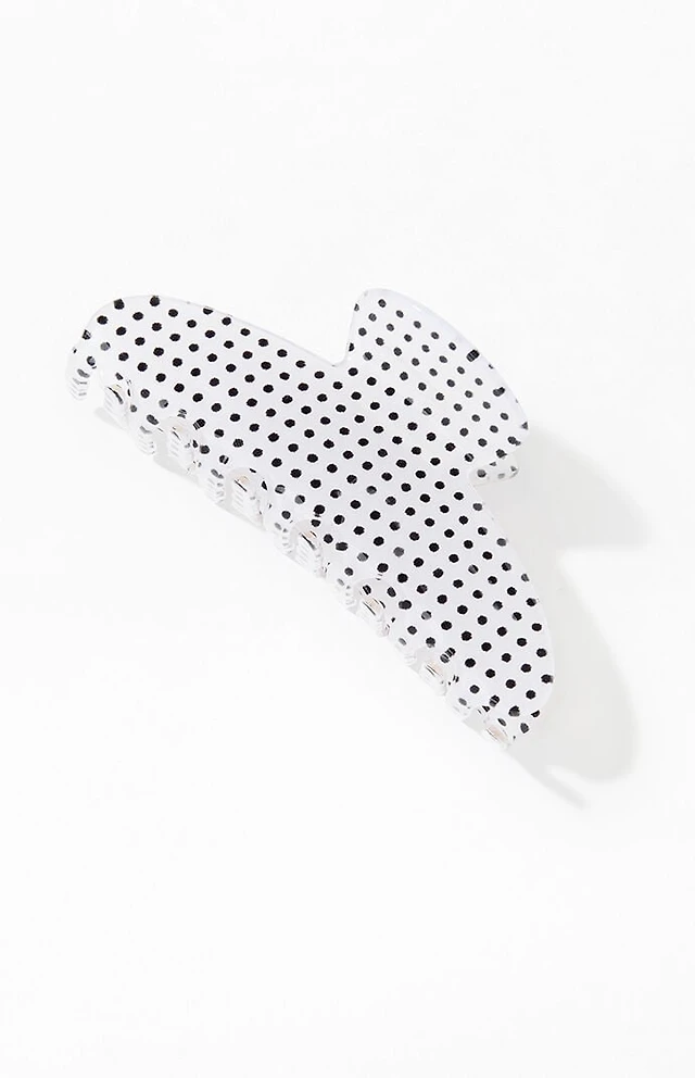 Pacsun Polka Dot Hair Claw Clip