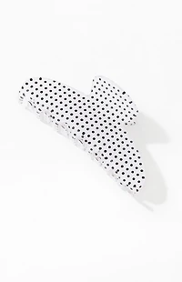 LA Hearts Polka Dot Hair Claw Clip