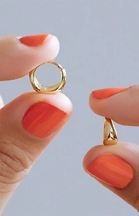 Ana Luisa Nate Bold Huggie Hoop Earrings