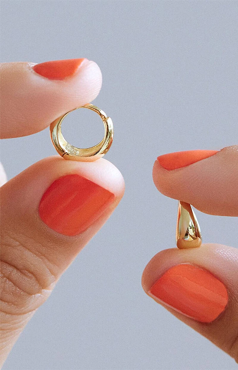 Ana Luisa Nate Bold Huggie Hoop Earrings