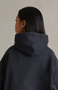 Fear of God ESSENTIALS Kids Faded Black Campus '90s Hoodie