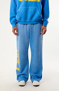 UCLA Bruins Washed Wide Leg Sweatpants
