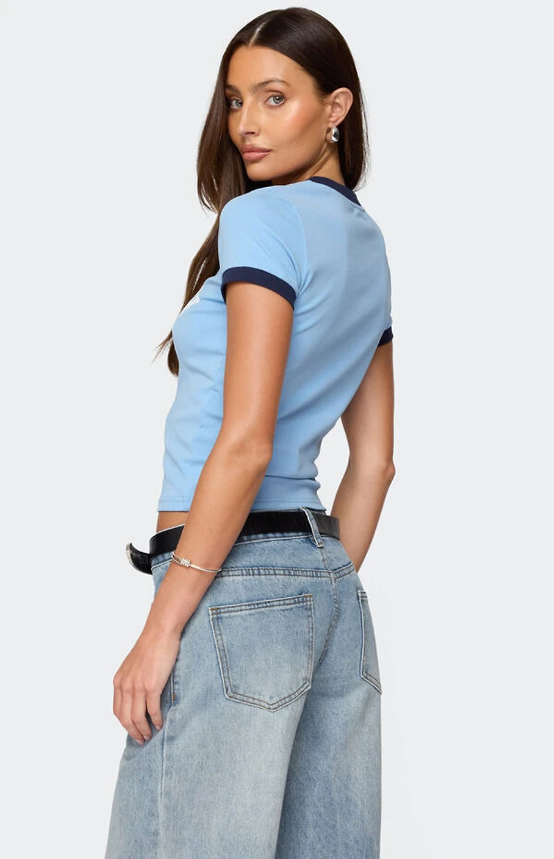 Edikted London Contrast T-Shirt