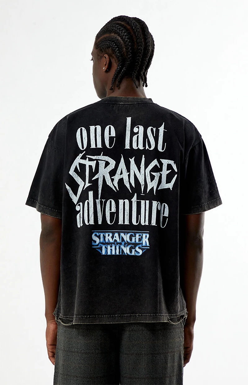 Netflix x Stranger Things Last Strange Adventure Rhinestone T-Shirt