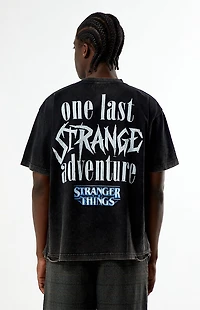 Netflix x Stranger Things Last Strange Adventure Rhinestone T-Shirt