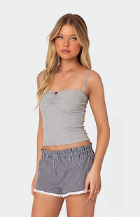 Edikted Karlee Ribbed Tank Top