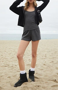 John Galt Polka Dot Emery Pajama Shorts