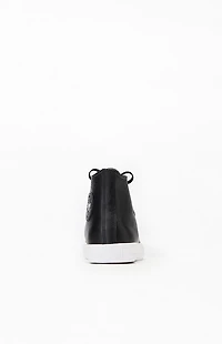 Converse Chuck Taylor Black All Star Leather High Top Shoes