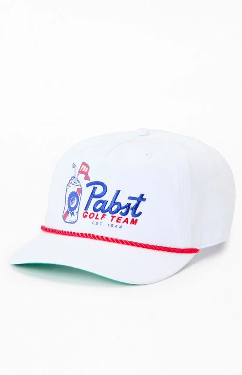 Pacsun Pabst Blue Ribbon Golf Team Snapback Hat