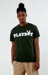Playboy By PacSun Green OG Logo T-Shirt