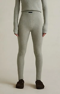 Fear of God ESSENTIALS Women's Abbey Stone Waffle Knit Leggings