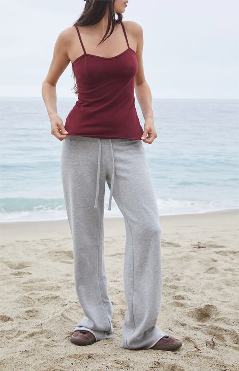 John Galt Burgundy Tank Top
