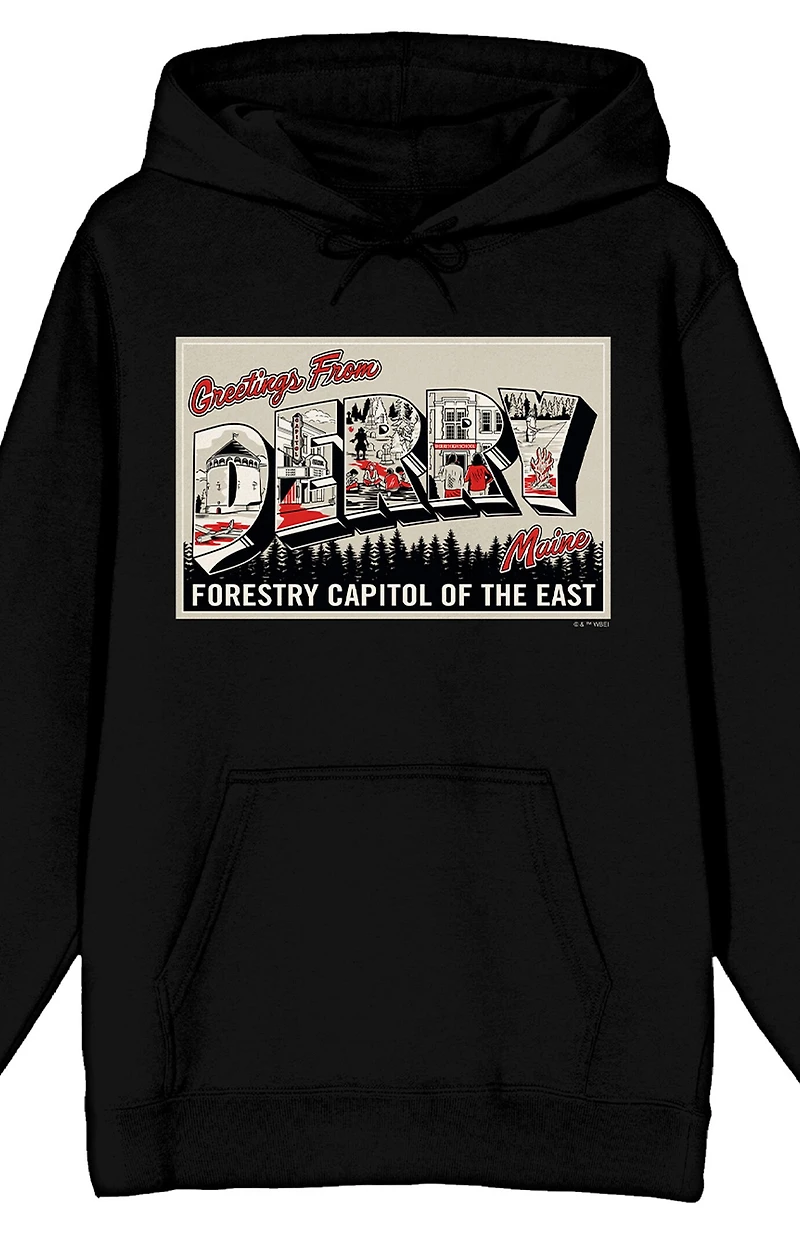 Welcome to Derry Greeting Hoodie