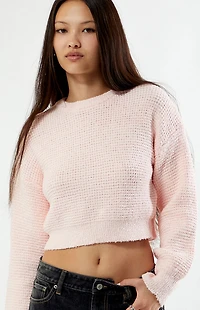 LA Hearts Snug Waffle Knit Sweater