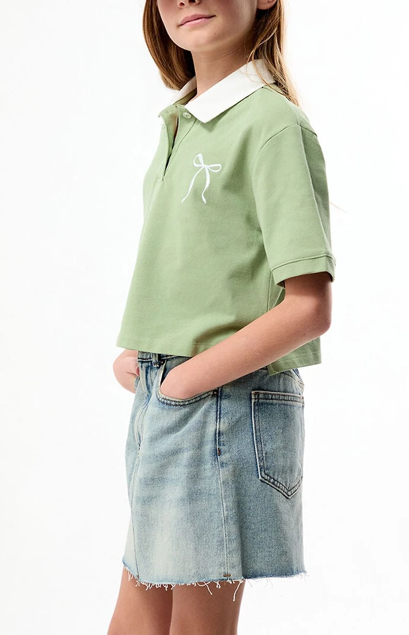 Pacsun Kids Medium Indigo Denim Mini Skirt