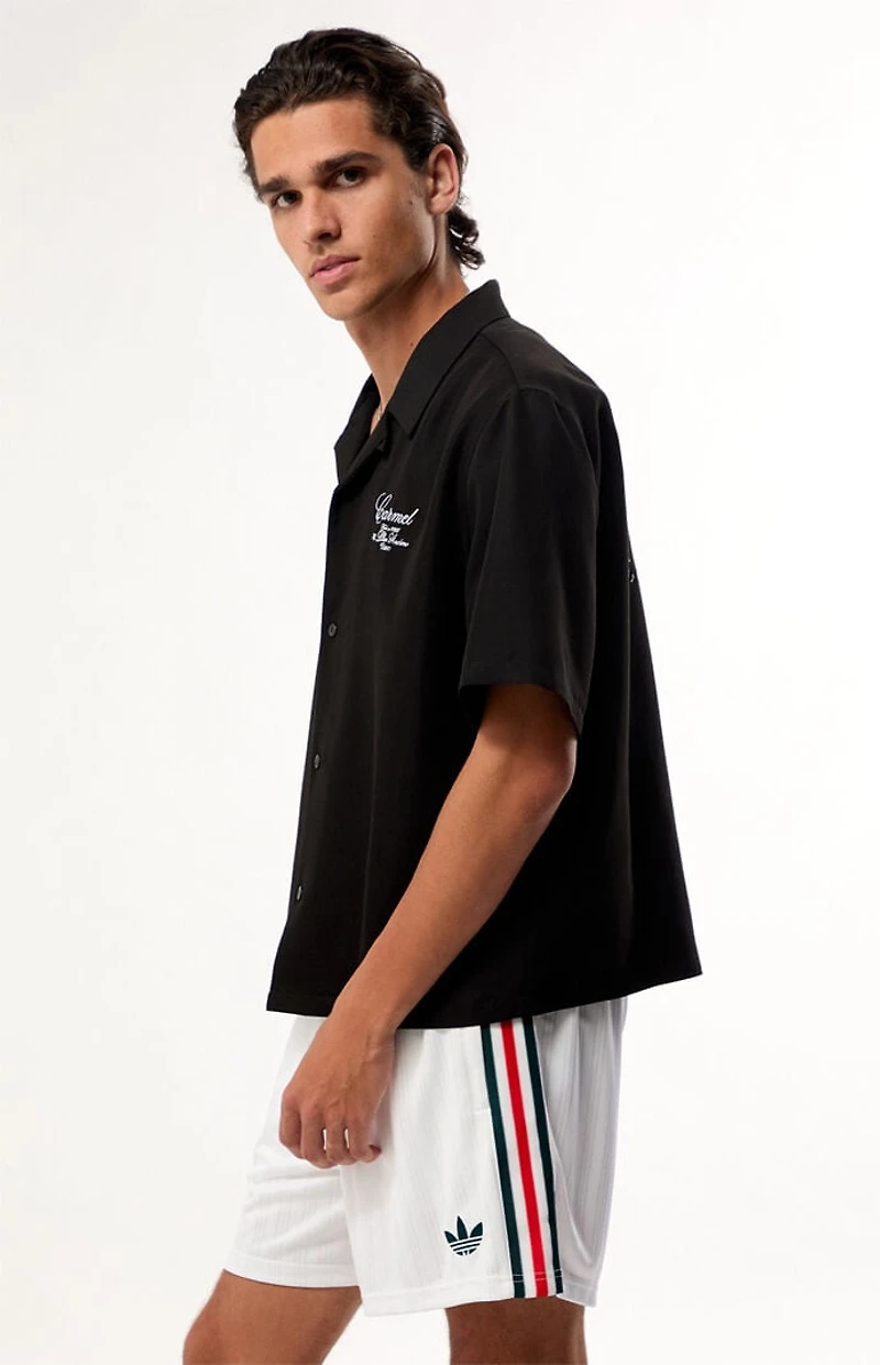 Pacsun Black Carmel Camp Shirt
