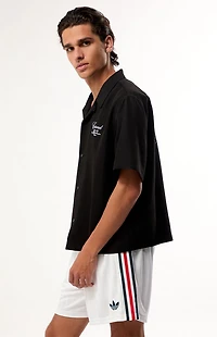 Pacsun Black Carmel Camp Shirt