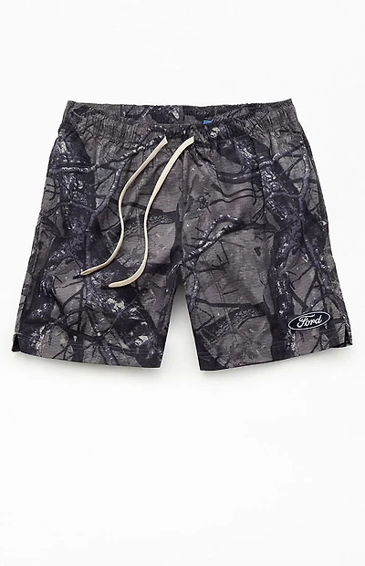 FORD Camo Tree 6.5" Swim Trunks