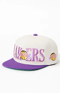 Mitchell & Ness LA Lakers Snapback Hat