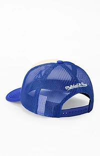 Mitchell & Ness LA Dodgers Vintage Block Trucker Hat