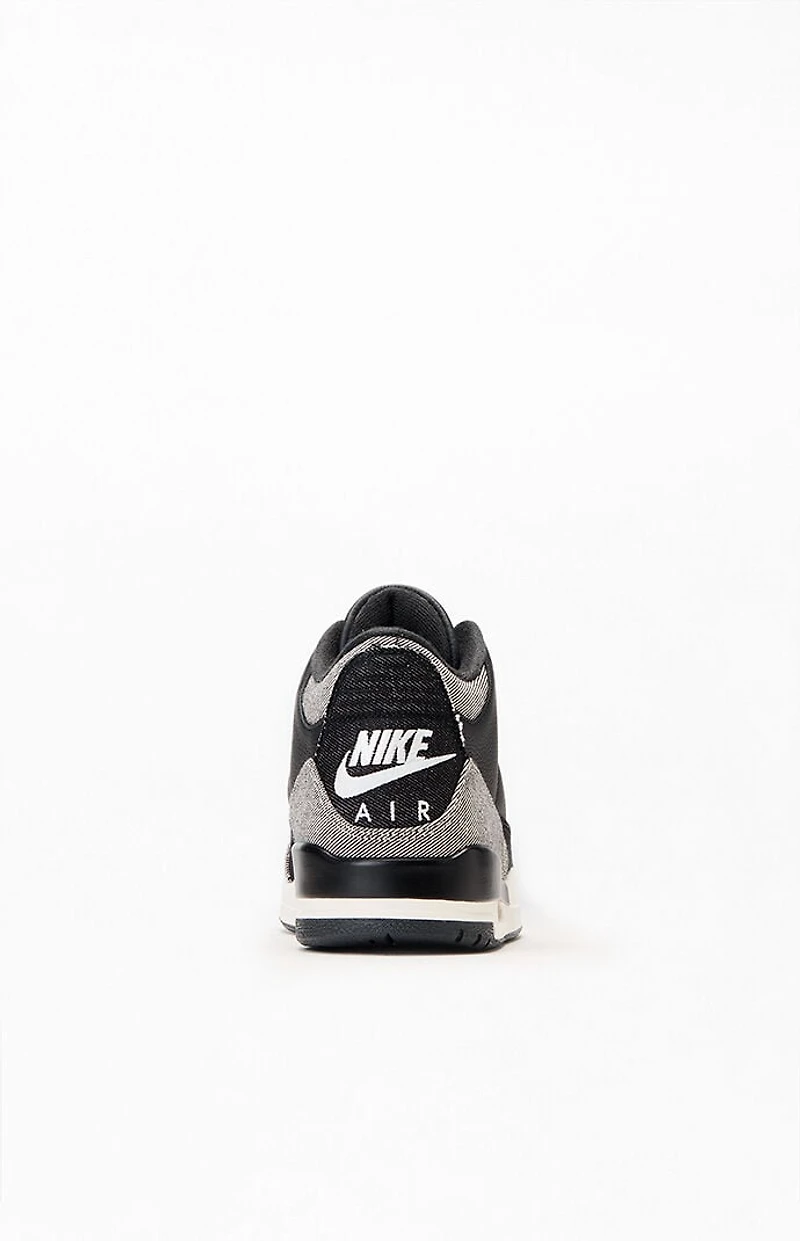 Air Jordan 3 x Levi's Retro Black Denim Shoes