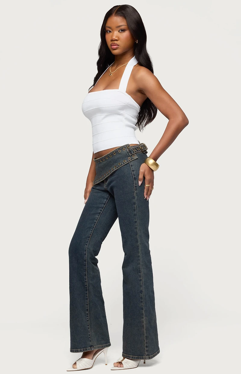 Edikted Esmerela Bandage Halter Top