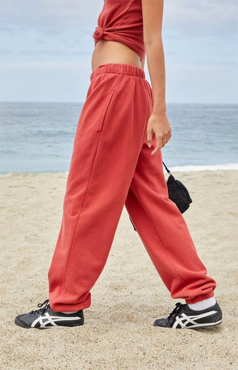 John Galt Red Rosa Sweatpants